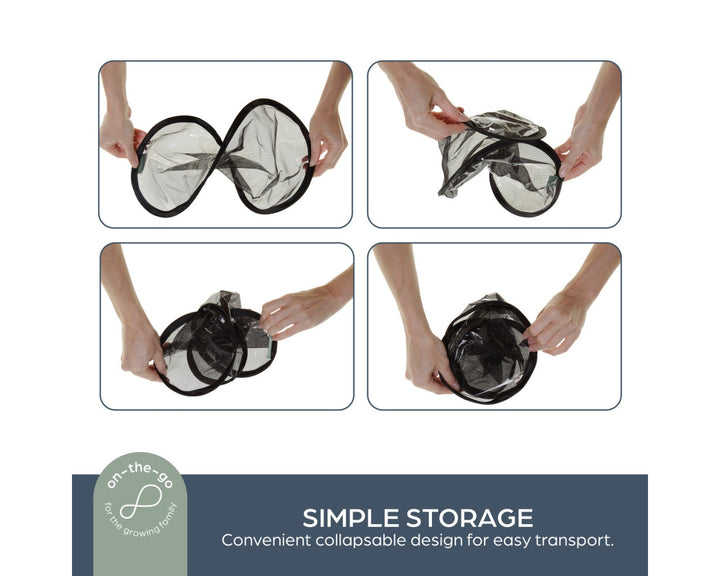 Dreambaby INSTA-CLING® CAR SHADES 2 PACK BLACK(F1203)