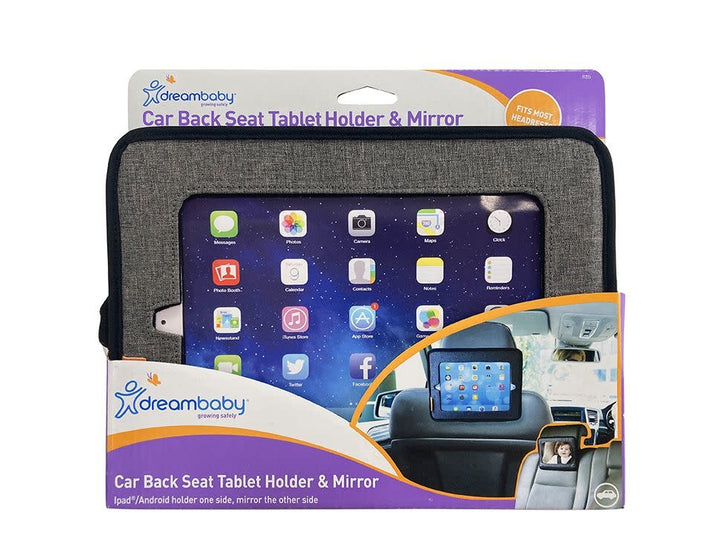 Dreambaby CAR BACK SEAT TABLET HOLDER & MIRROR(F1215)