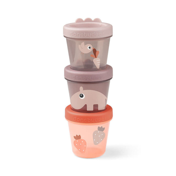 Done by deer Baby Food Container 3-Piece Ozzo Powder