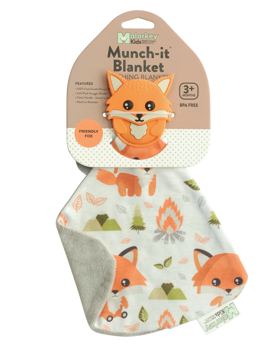 Malarkey Kids Munch-it Blanket - Friendly Fox