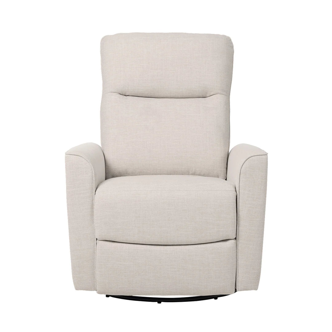 iL Tutto Felix Electric Recliner Glider Chair with USB in Eggshell