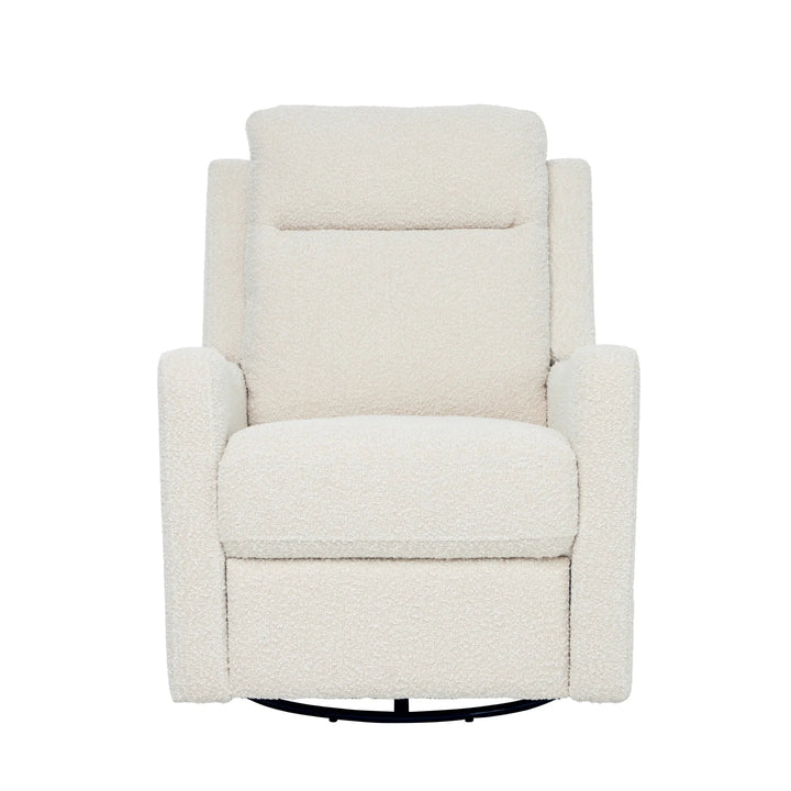 Il Tutto Henry Electric Recliner Glider Chair with USB - Vanilla Bouclé