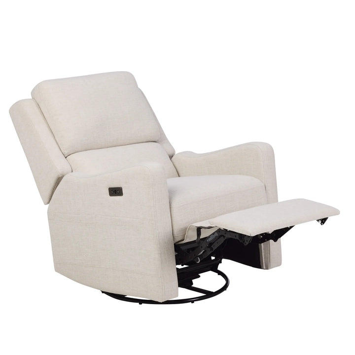 Il Tutto Henry Plus Massage & Heat Nursing Chair in Eggshell