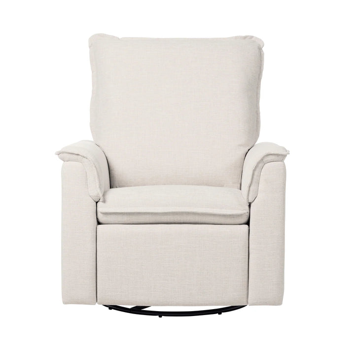 Il Tutto Louie Recliner Glider Nursery Chair in Egg Shell