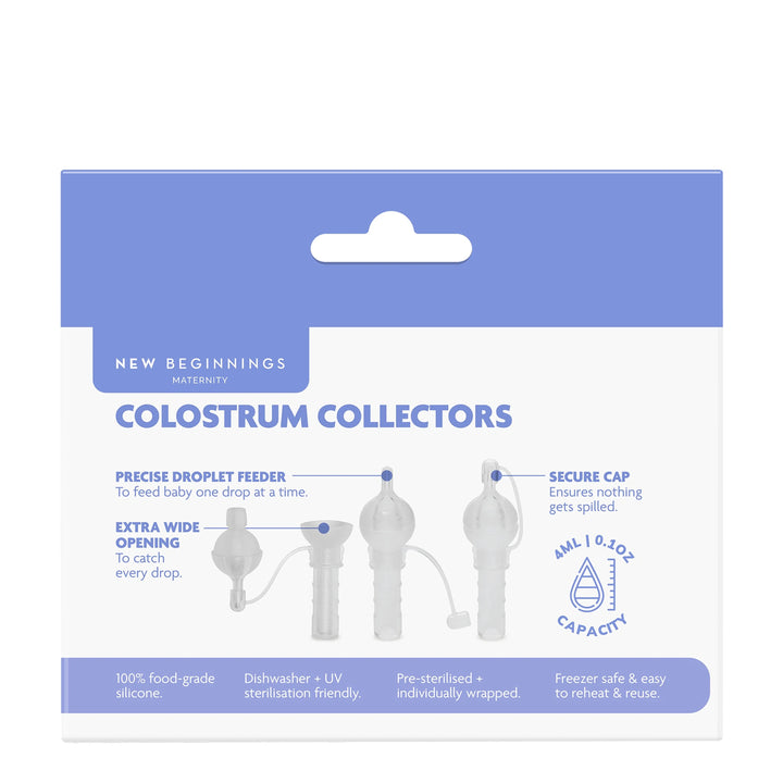 New Beginnings Colostrum Collectors Tubes (4pk) (New)