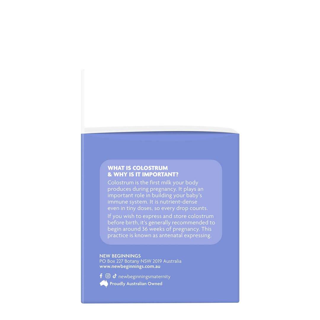 New Beginnings Colostrum Collectors Tubes (4pk) (New)
