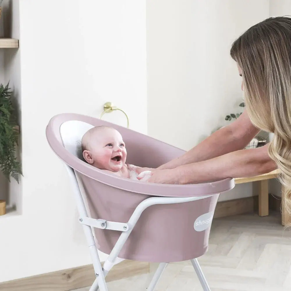 Shnuggle Bath with Plug - Blossom Pink