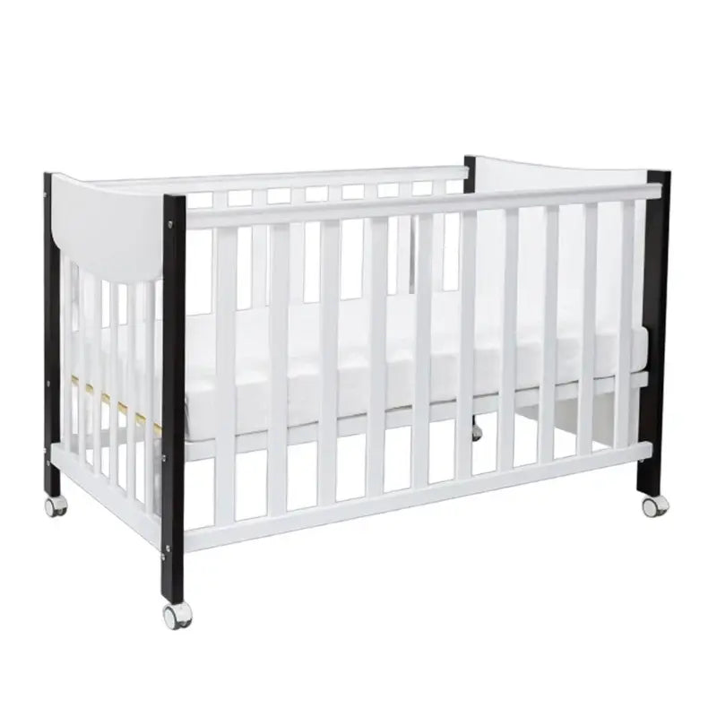 Sweet Pea Lucas compact cot Cocoa + Compact Foam Mattress (120x60x6cm)