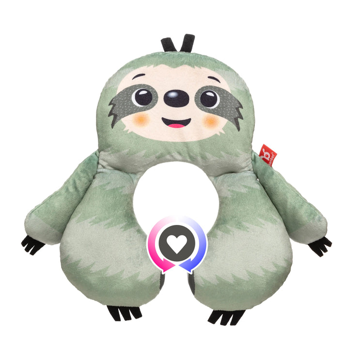 Benbat Travel Toy Pillow - Luciano(Green Sloth) 1-4yrs (BB900)