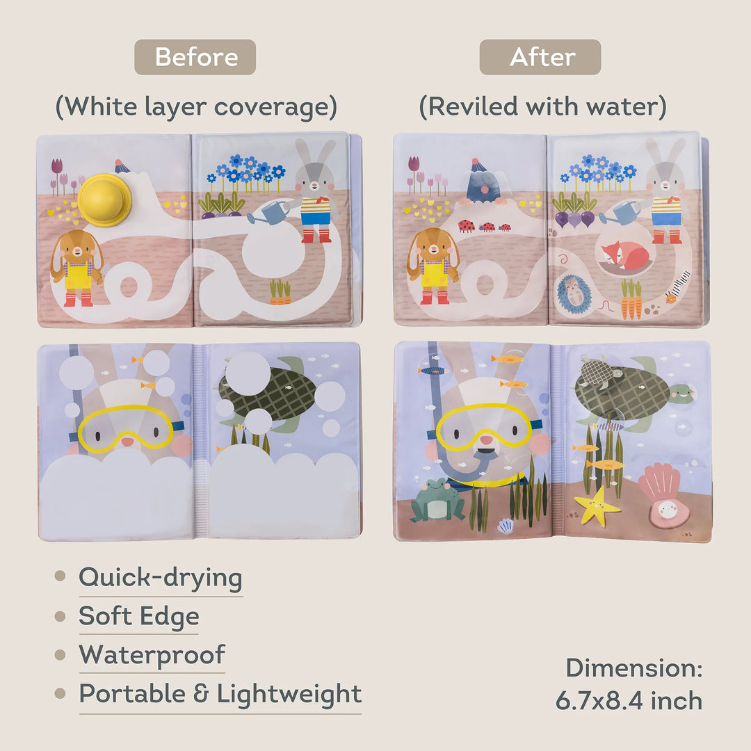 TAF TOYS Peek-A-Boo Water Book