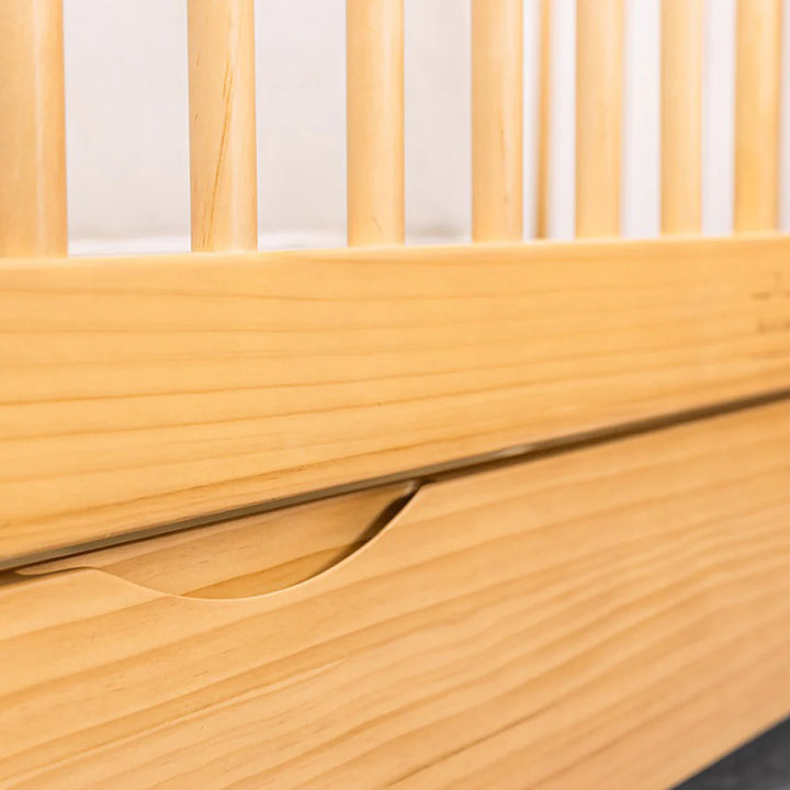 Sweet Pea Ollie Cot incl Toddler rail and drawer