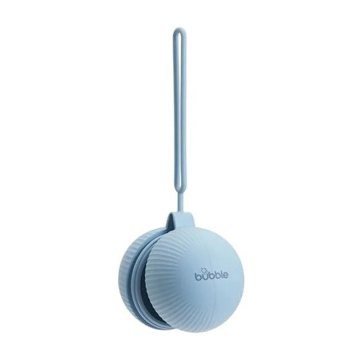 Bubble Silicone Pacifier Holder - Blue