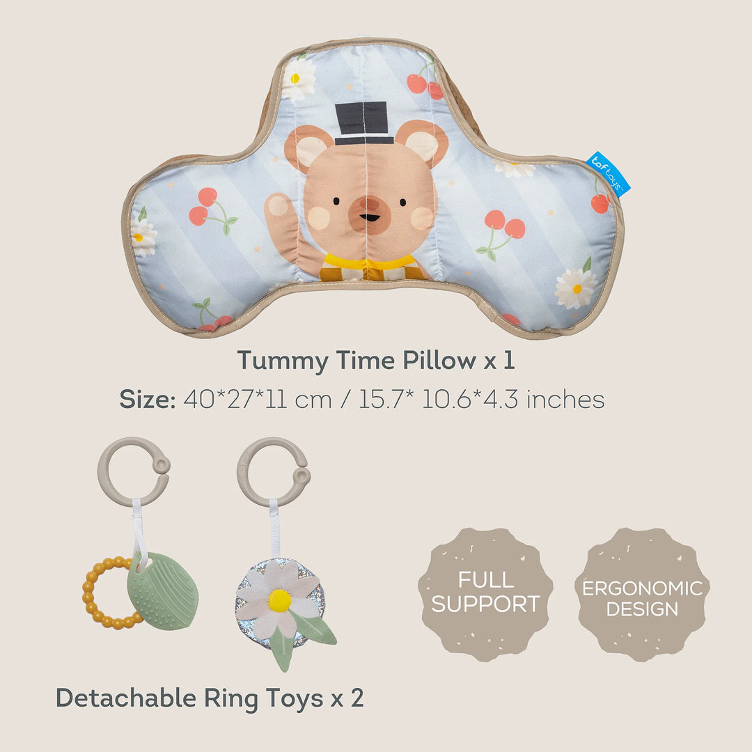 Taf Toys Tummy Time Pillow - Bear 0M+ (TT13715)