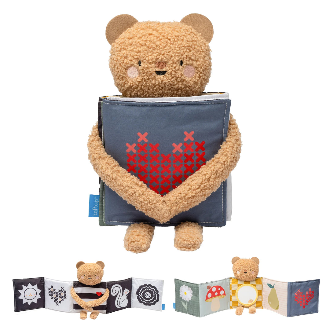 Taf Toys Sensory Plush Snuggle Bear Book (TT13795)