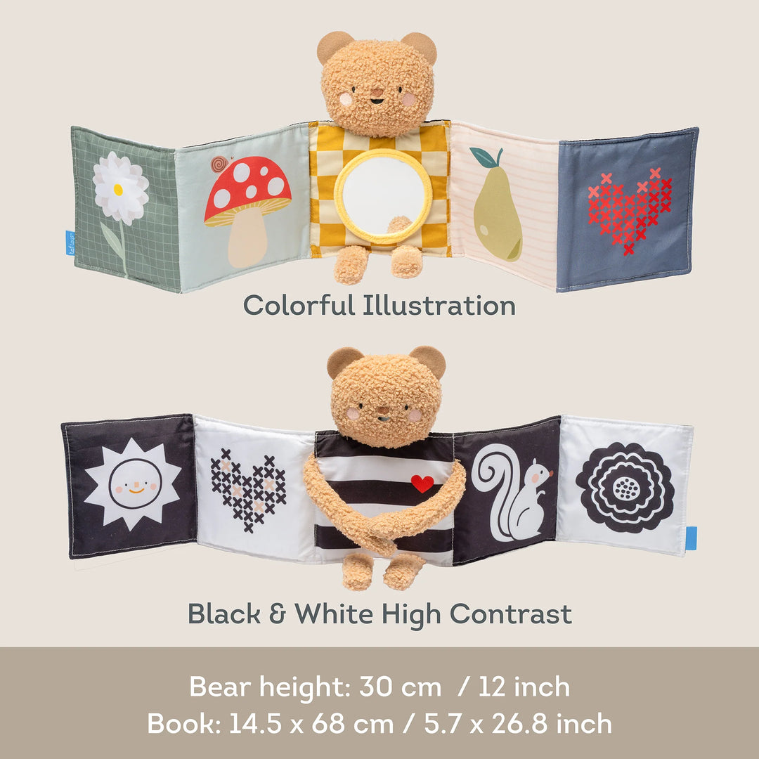 Taf Toys Sensory Plush Snuggle Bear Book (TT13795)