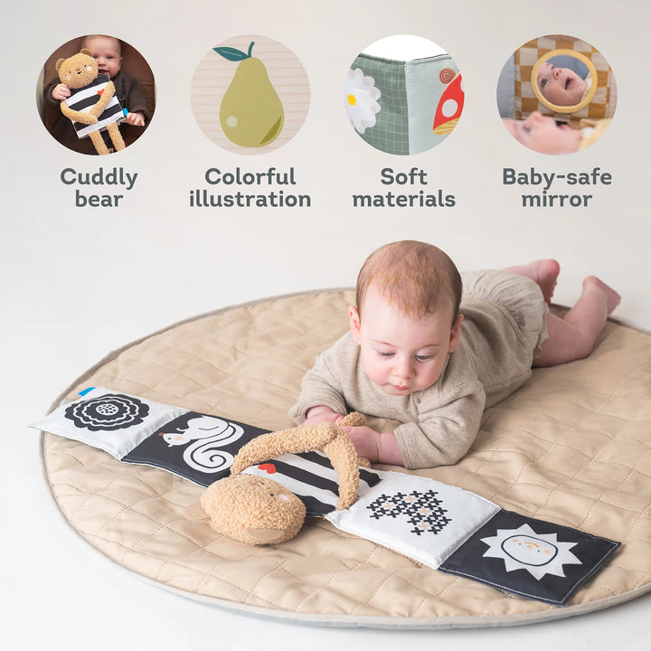 Taf Toys Sensory Plush Snuggle Bear Book (TT13795)