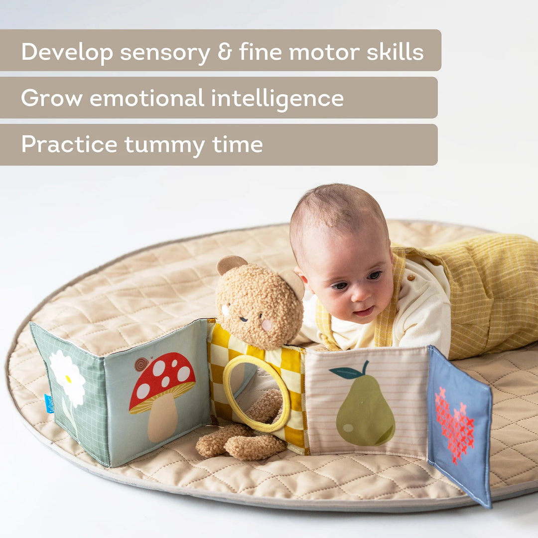 Taf Toys Sensory Plush Snuggle Bear Book (TT13795)