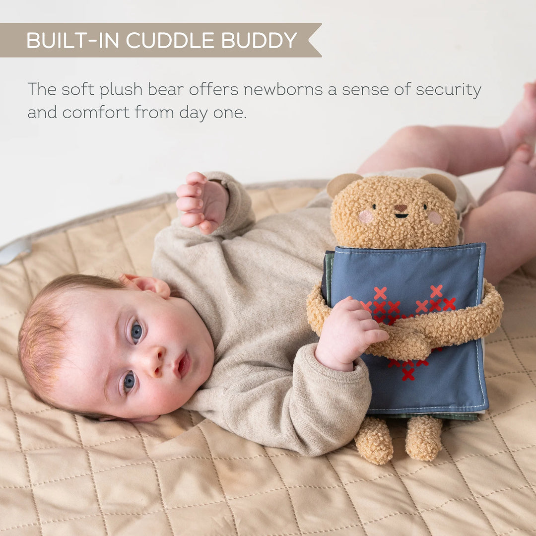 Taf Toys Sensory Plush Snuggle Bear Book (TT13795)