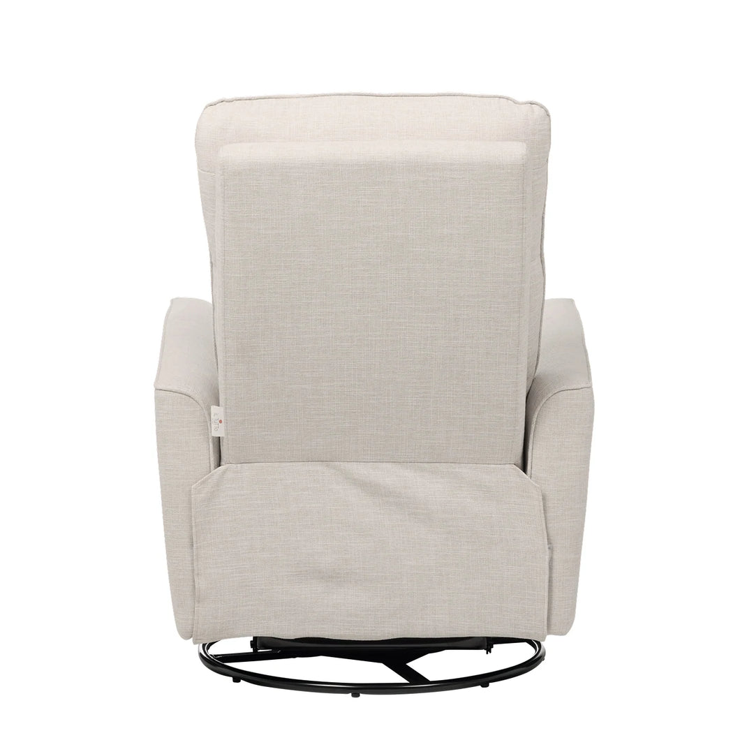 iL Tutto  Felix Recliner Glider Nursery Chair in Eggshell