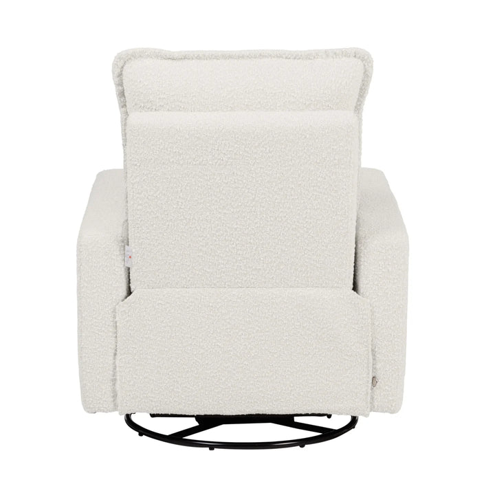 Il Tutto Frankie Electric Recliner Glider Nursery Chair in Vanilla Bouclé