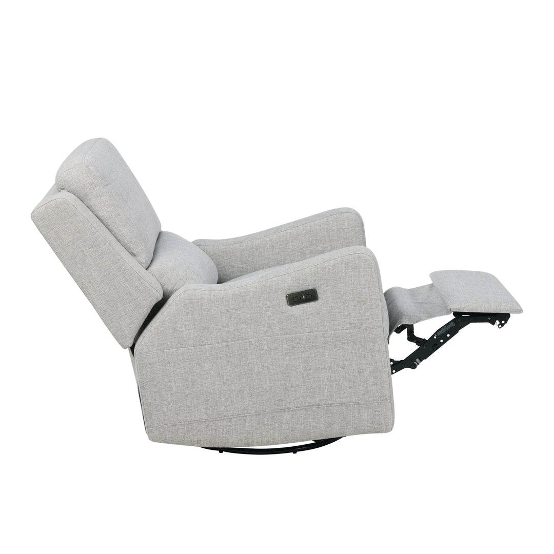 Il Tutto Henry Plus Massage & Heat Nursing Chair in Pure Grey