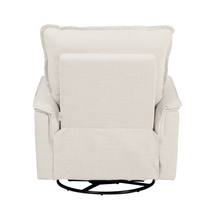 Il Tutto Louie Electric Recliner Glider Nursery Chair in Eggshell