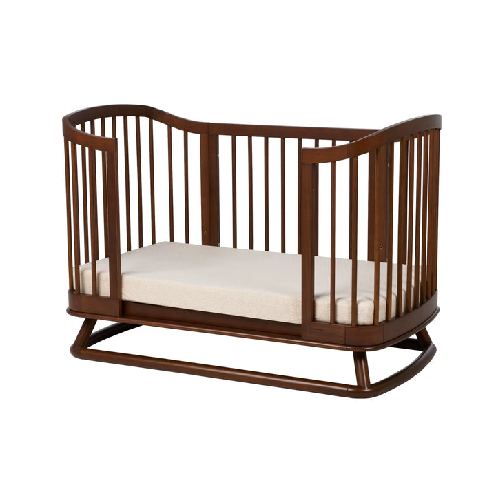 iL Tutto Luca Sustainable Timber Cot in Walnut