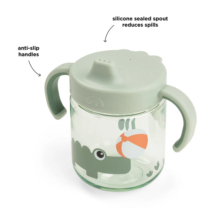 Done by Deer Learning Spout Cup Green