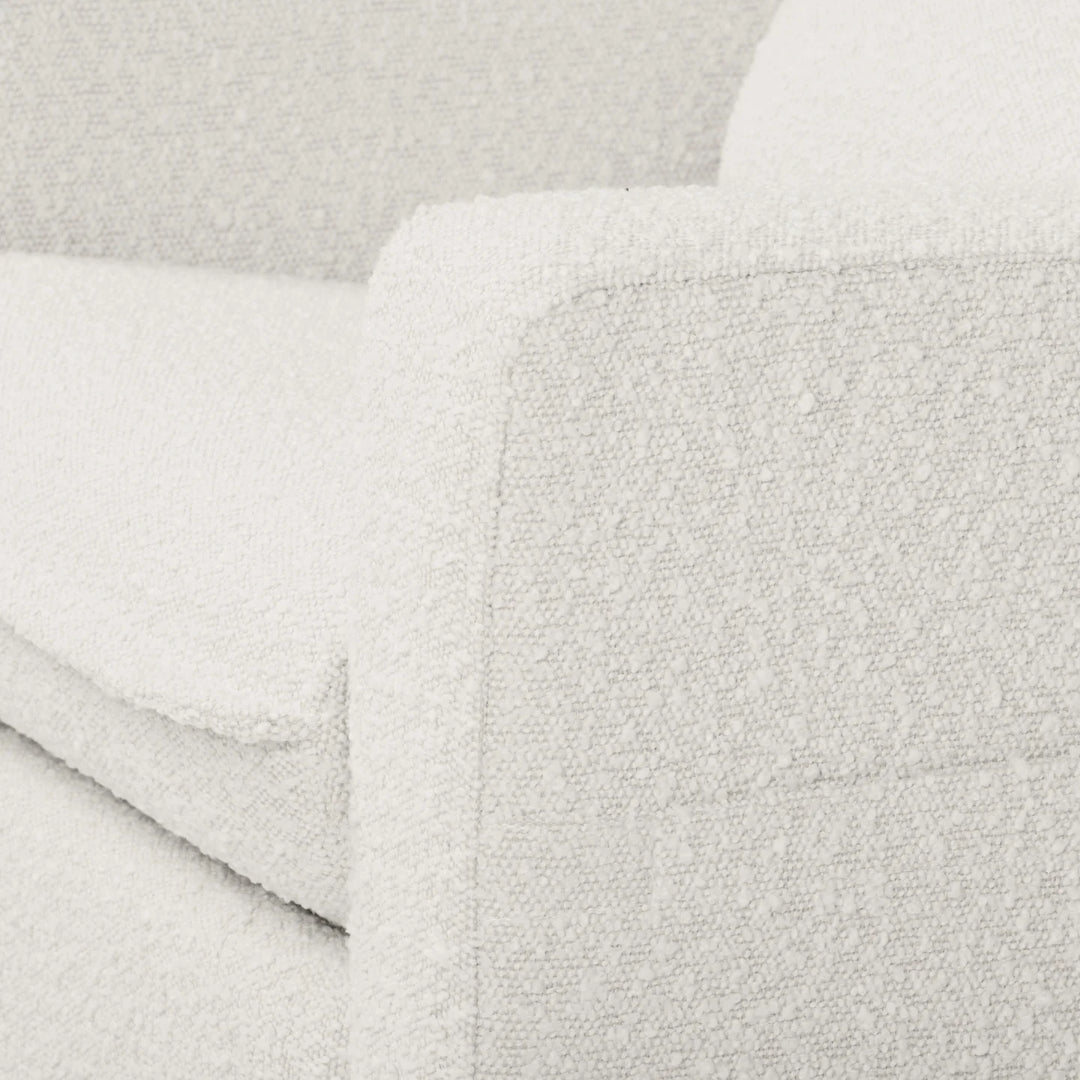 Il Tutto Frankie Electric Recliner Glider Nursery Chair in Vanilla Bouclé