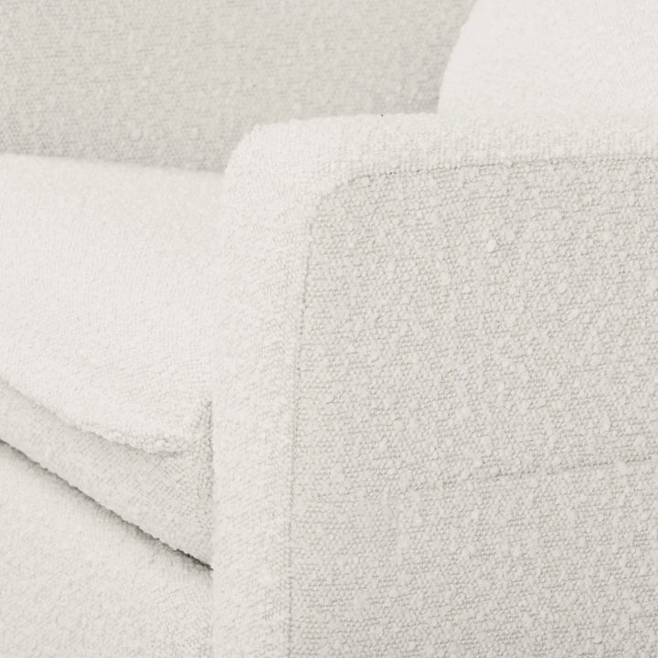 Il Tutto Frankie Electric Recliner Glider Nursery Chair in Vanilla Bouclé
