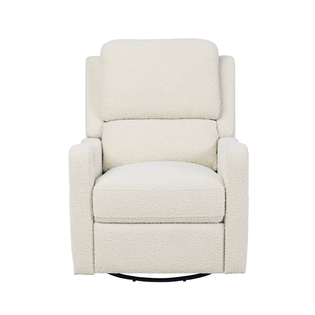 Il Tutto Henry Plus Massage & Heat Nursing Chair in Vanilla Bouclé