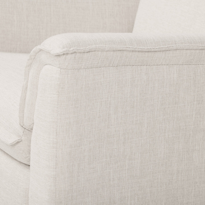 Il Tutto Louie Electric Recliner Glider Nursery Chair in Eggshell