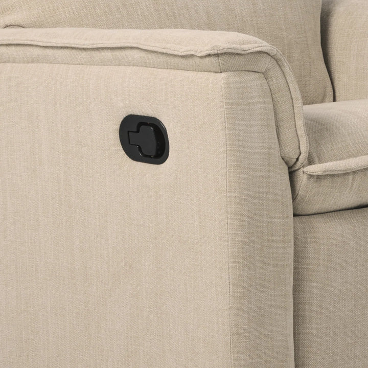 Il Tutto Louie Recliner Glider Nursery Chair in Latté