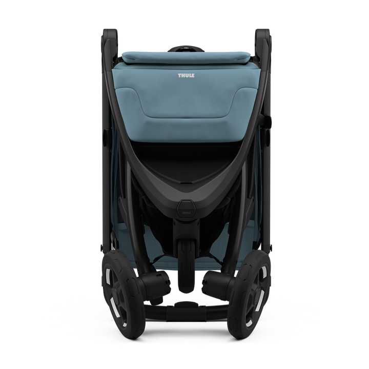 Thule Spring 2 stroller mid blue on black