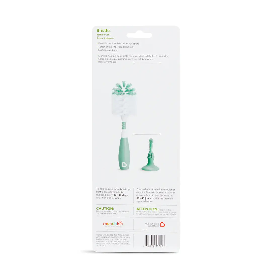 Munchkin Bristle Bottle Brush - Assorted Colour Randomly Selected