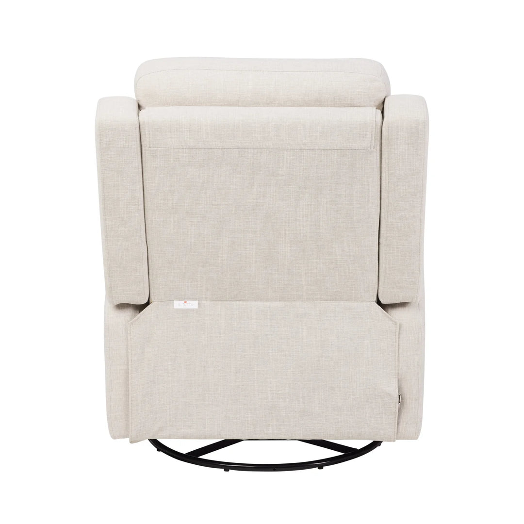Il Tutto Henry Plus Massage & Heat Nursing Chair in Eggshell