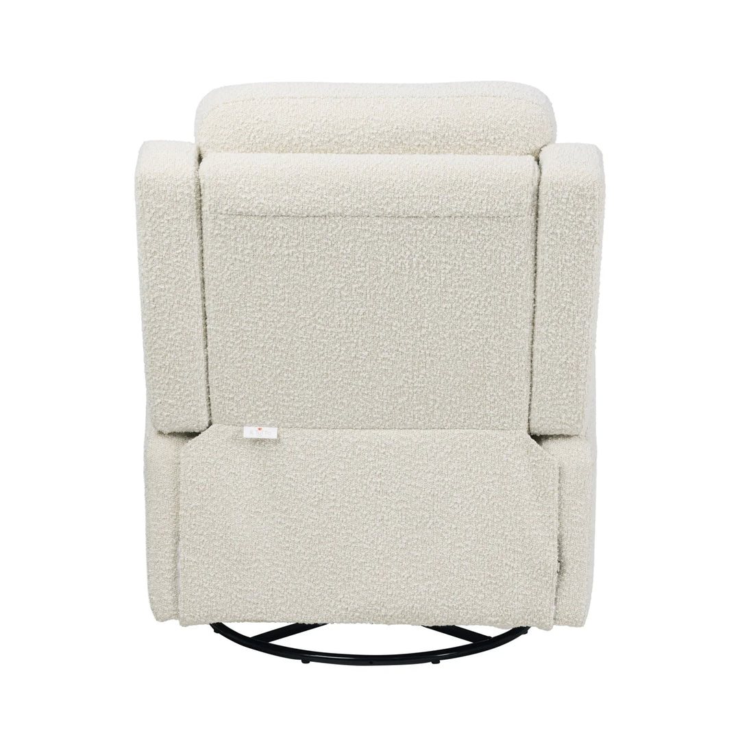 Il Tutto Henry Plus Massage & Heat Nursing Chair in Vanilla Bouclé