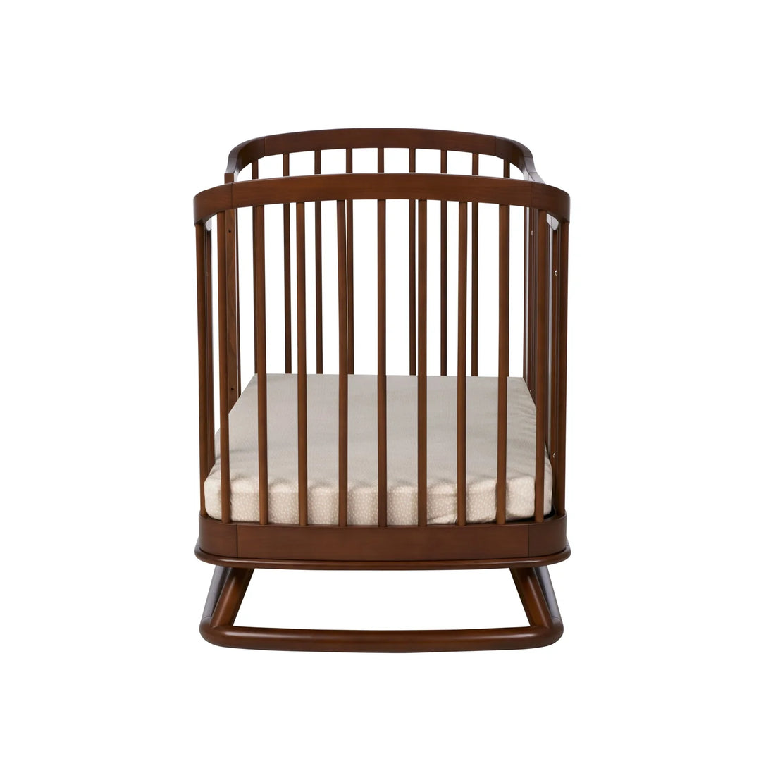 iL Tutto Luca Sustainable Timber Cot in Walnut