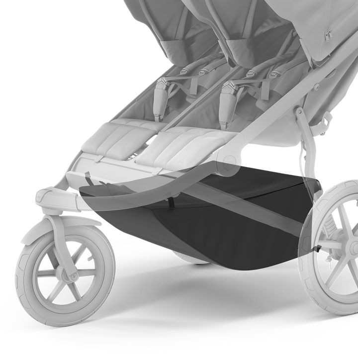Thule Urban Glide double stroller extended cargo basket
