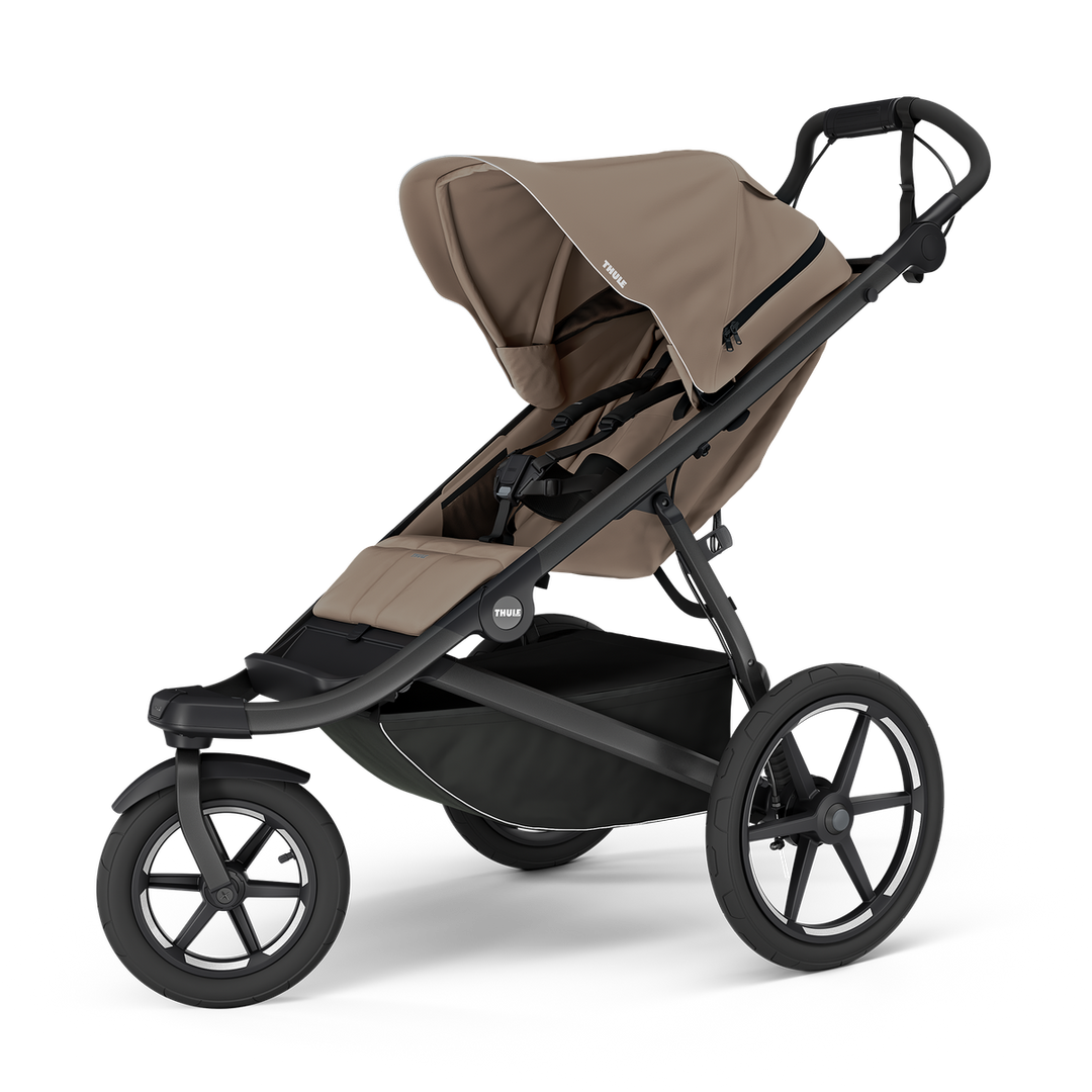 Thule Urban Glide 3 Single Stroller with magnetic buckle - Tinted Taupe  (NEW)