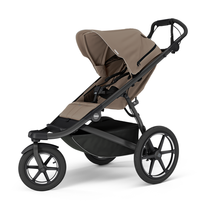 Thule Urban Glide 3 Single Stroller with magnetic buckle - Tinted Taupe  (NEW)
