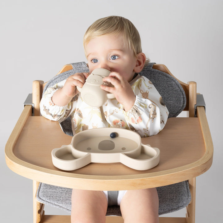 Bubba Blue Aussie Animals Smock Bib