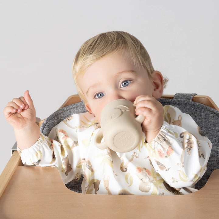 Bubba Blue Aussie Animals Smock Bib