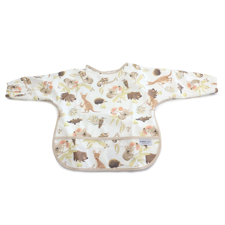 Bubba Blue Aussie Animals Smock Bib