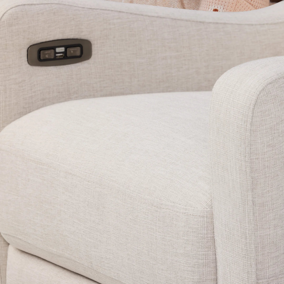 Il Tutto Henry Plus Massage & Heat Nursing Chair in Eggshell