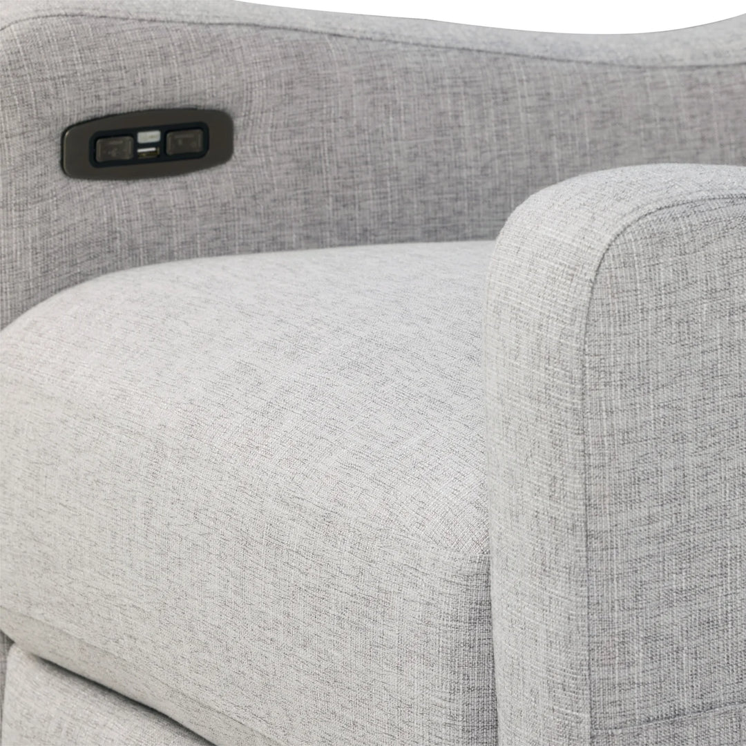 Il Tutto Henry Plus Massage & Heat Nursing Chair in Pure Grey