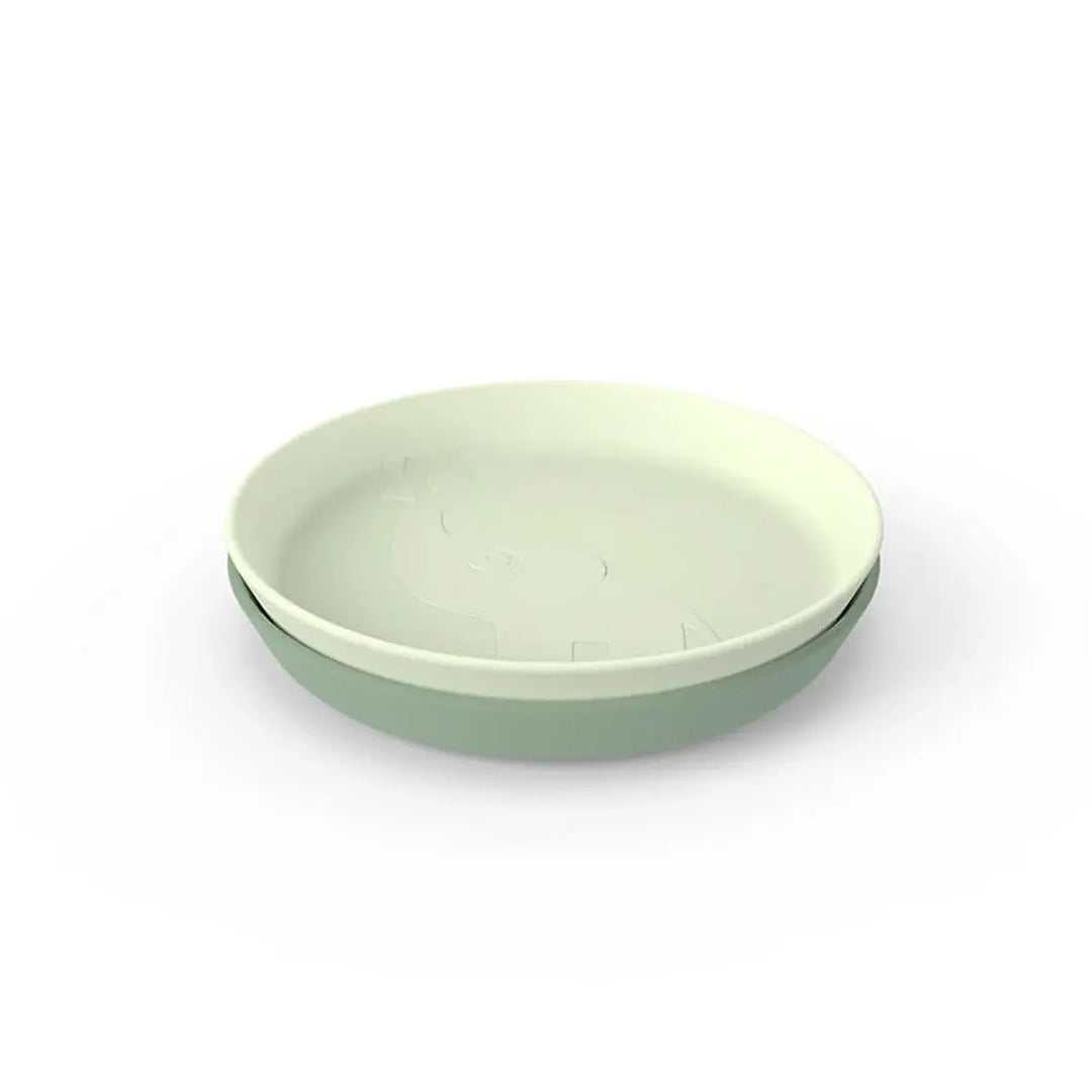 Done by deer Kiddish plate 2-pack Elphee Green