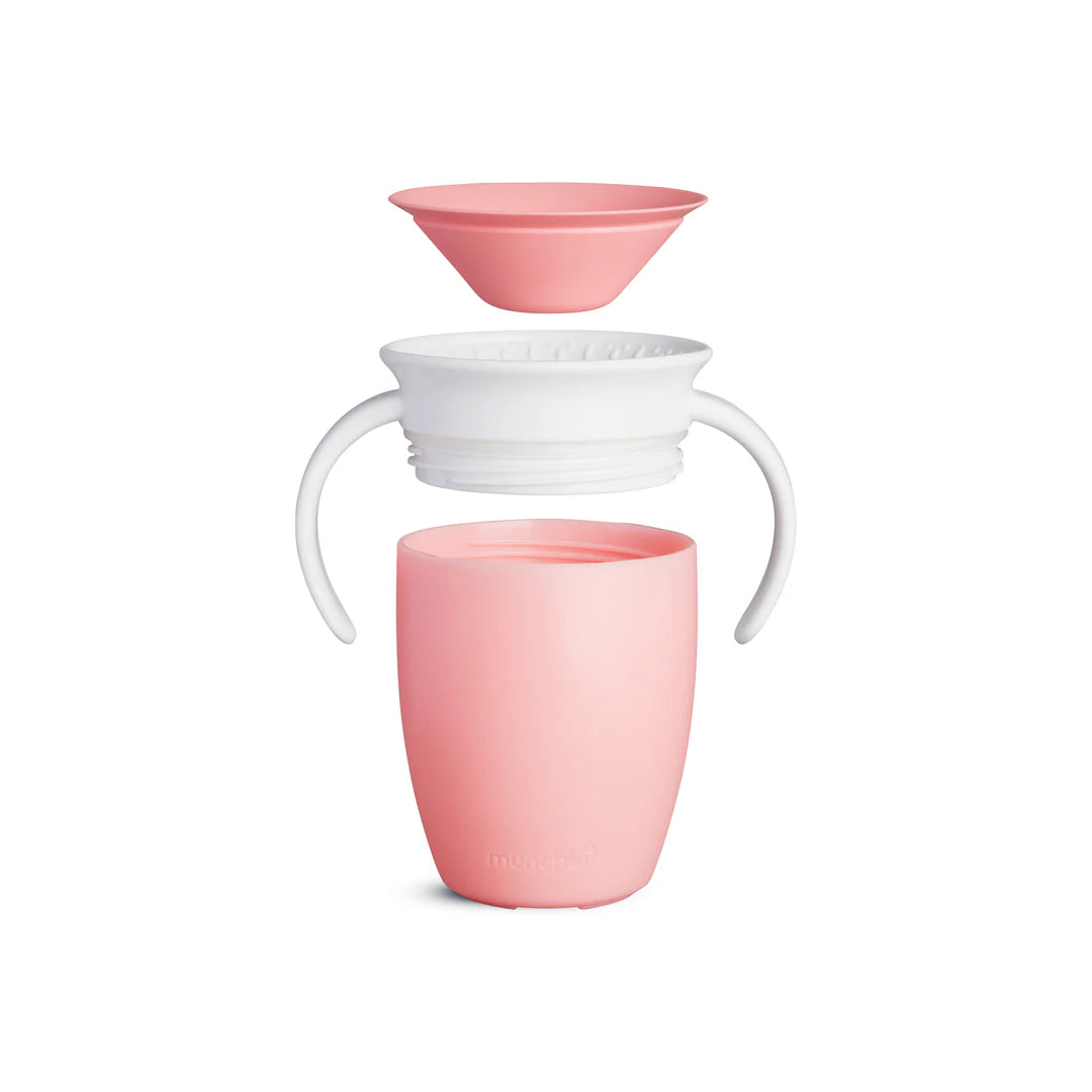 Munchkin 7oz Miracle® 360° Trainer Cup - 1pk (Pink)