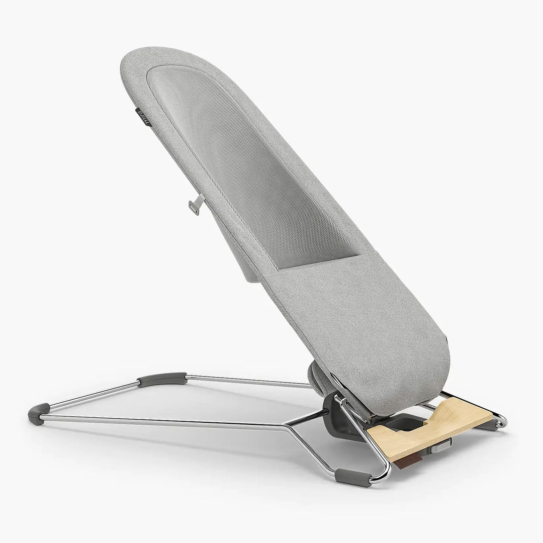 UPPAbaby Mira 2-in-1 Bouncer and Seat Stella [Grey Mélange | Silver Chrome | Maple Wood]