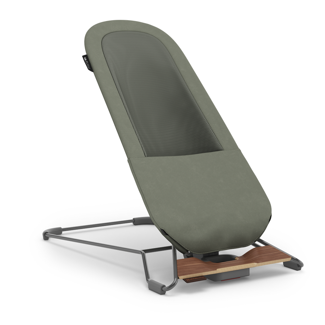UPPAbaby Mira V2 3-in-1 Bouncer - Maddie (Green Soft Knit / Walnut)